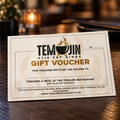 Temujin Restaurant Gift Voucher – £10 to £50