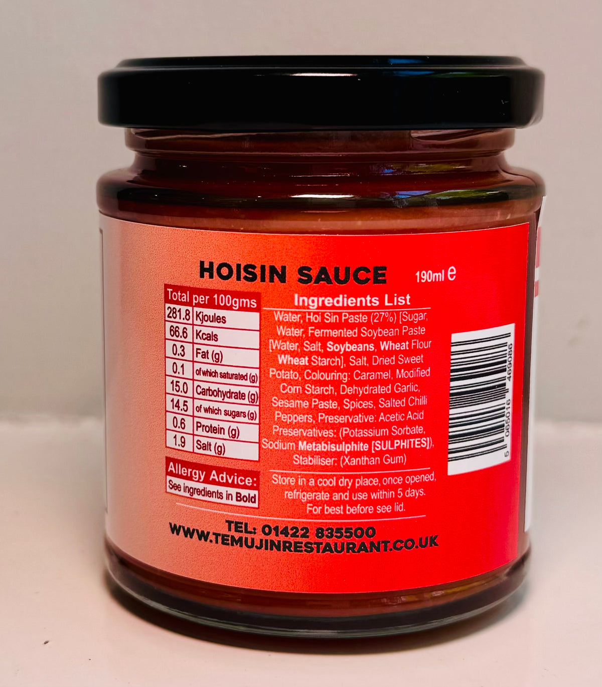Temujin Hoisin Sauce – 200ml – image 2