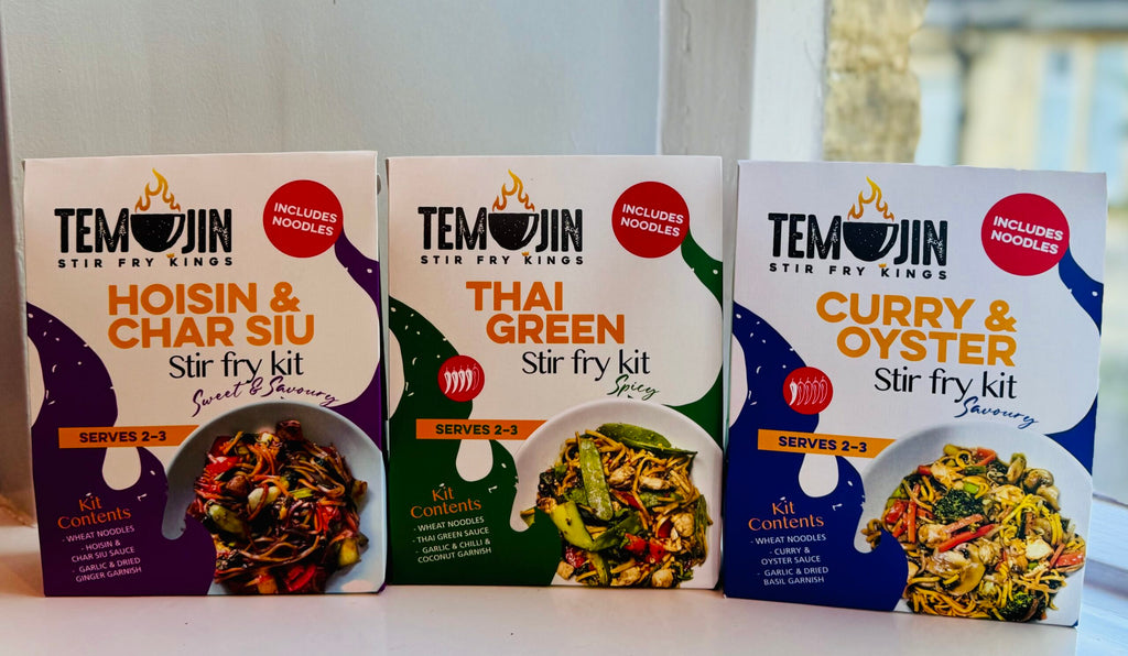 Temujin Stir-Fry Kit Trio – 3 Kits, Each Serves 2