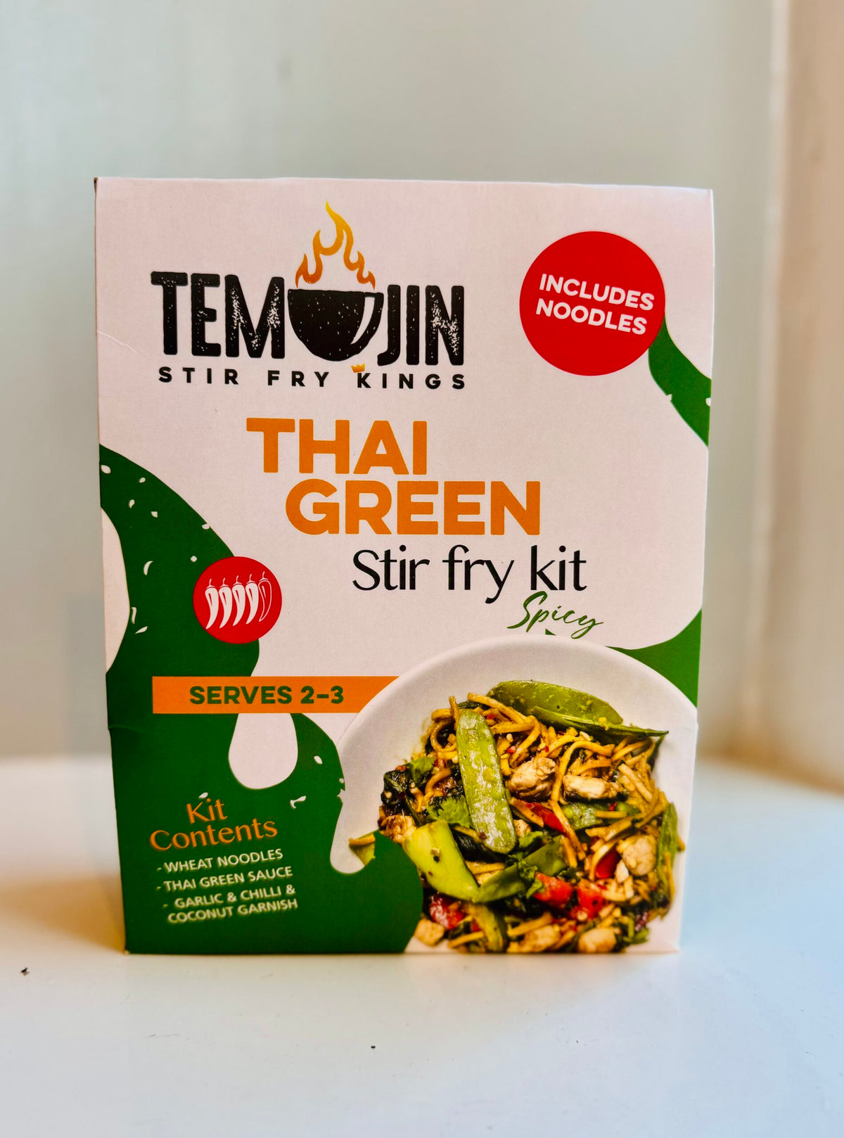 Temujin Thai Green Stir-Fry Kit – Serves 2