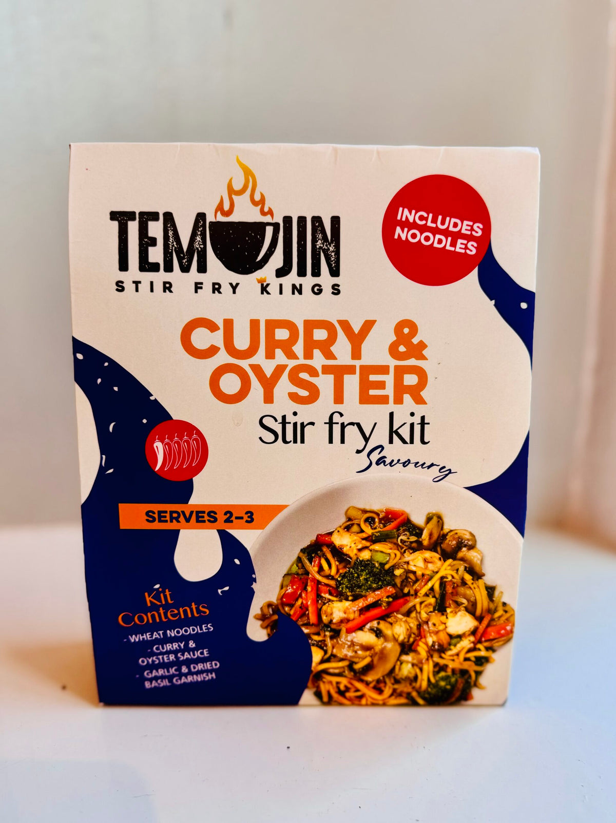 Temujin Curry & Oyster Stir-Fry Kit – Serves 2